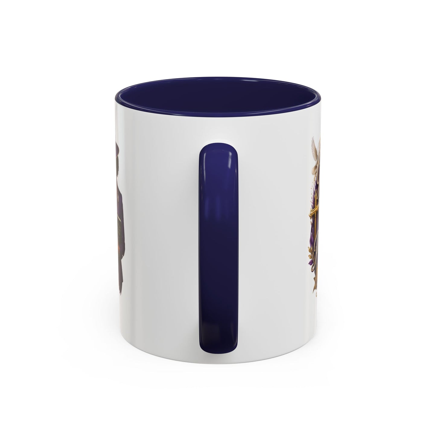 Faith & Purpose Accent Coffee Mug — First Lady Church Design (11/15oz)