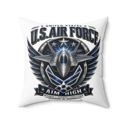 U.S. Air Force 'Aim High' Decorative Throw Pillow