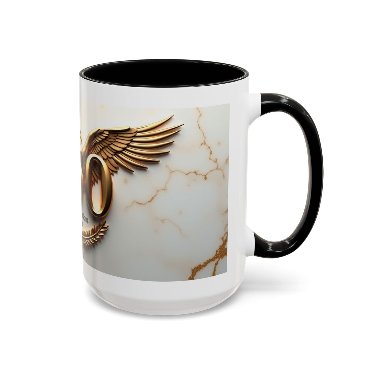 25 Years of Freedom Eagle Coffee Mug – 1776–2026 Commemorative Accent Mug