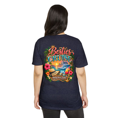 Besties Cruise T-Shirt – Tropical Friends Vacation Tee