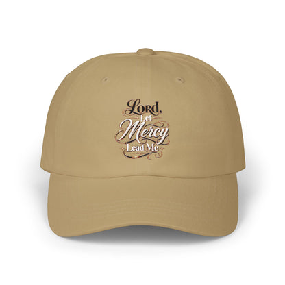 Dad Cap — "Lord Have Mercy" Script Embroidered Baseball Hat