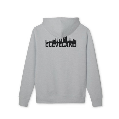 Cleveland Skyline Hoodie — City Skyline Sweatshirt with 'CLEVELAND' Text