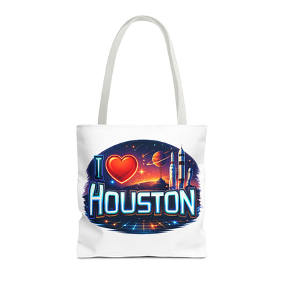 I  Houston Retro Space Tote Bag