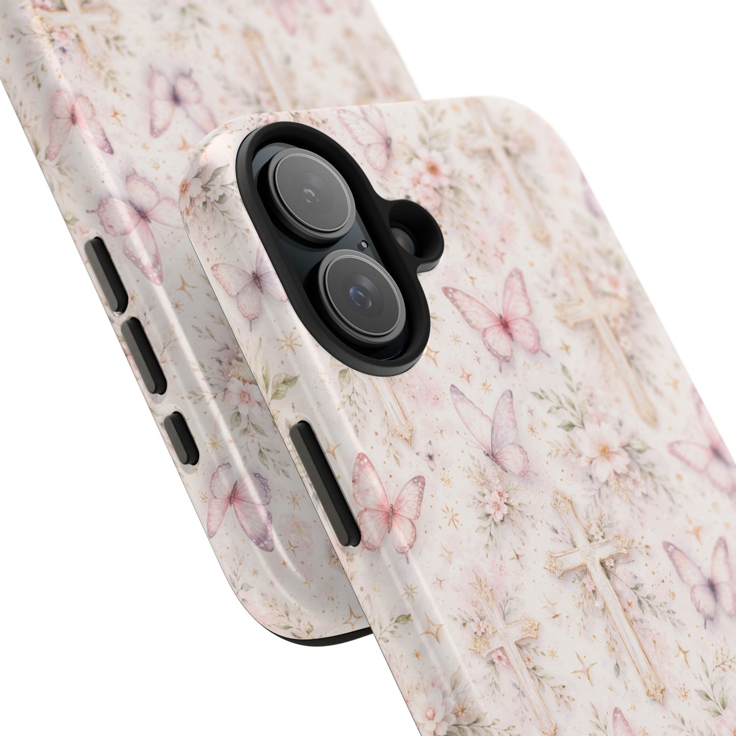 Blessed Wings Phone Case | Christian Floral iPhone Case
