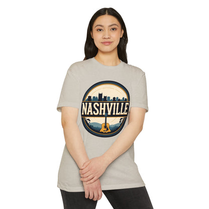 Nashville Skyline Guitar T-Shirt