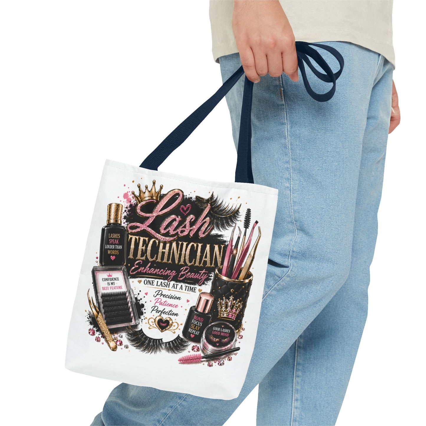 Lash Technician Tote Bag – Beauty Tools Makeup Artist Gift