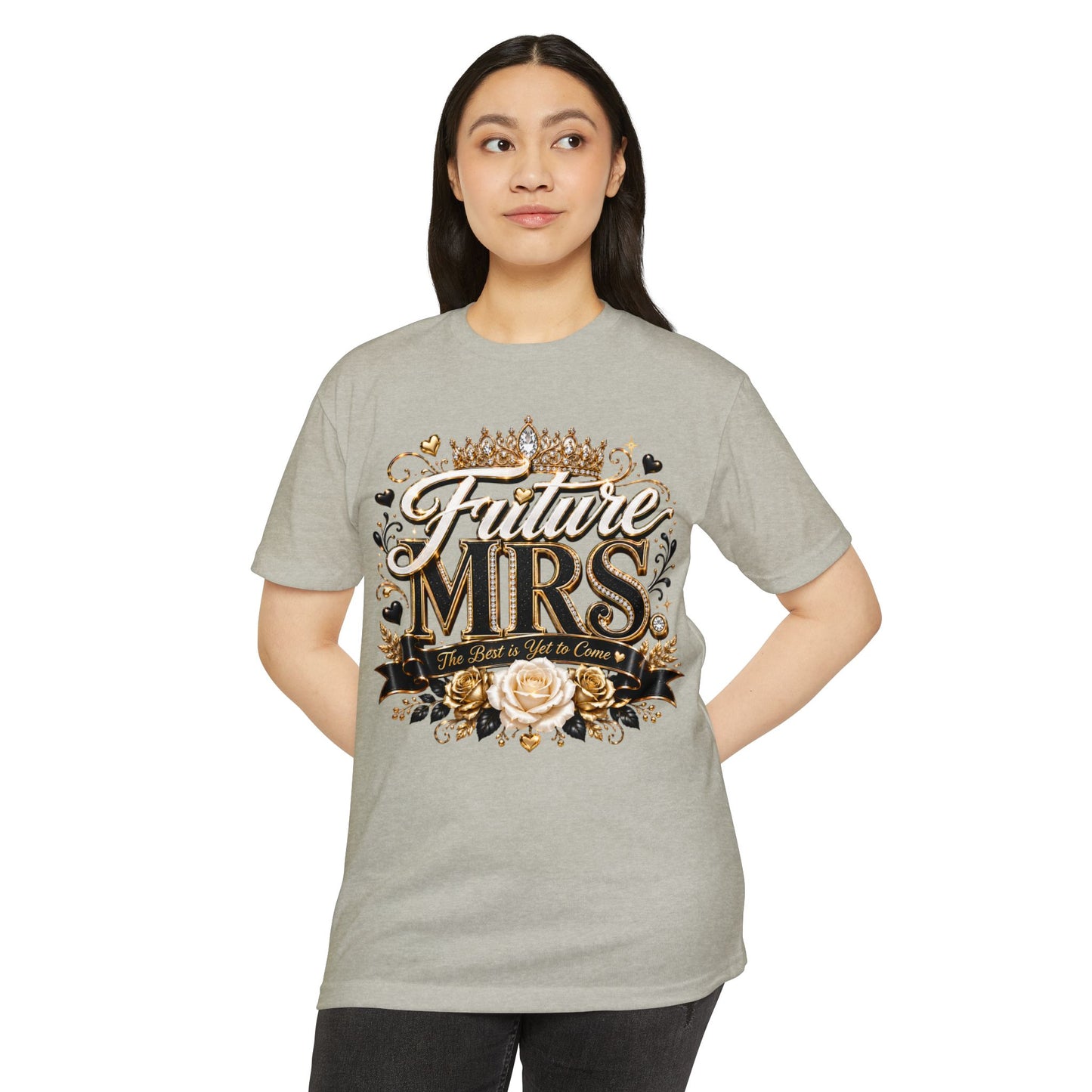 Future MRS T-Shirt — Bridal 'Future Mrs.' Graphic Tee for Bachelorette & Engagement