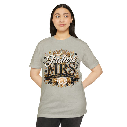 Future MRS T-Shirt — Bridal 'Future Mrs.' Graphic Tee for Bachelorette & Engagement