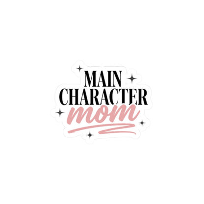 Main Character Mom Sticker | minimalist mom life, streetwear mom