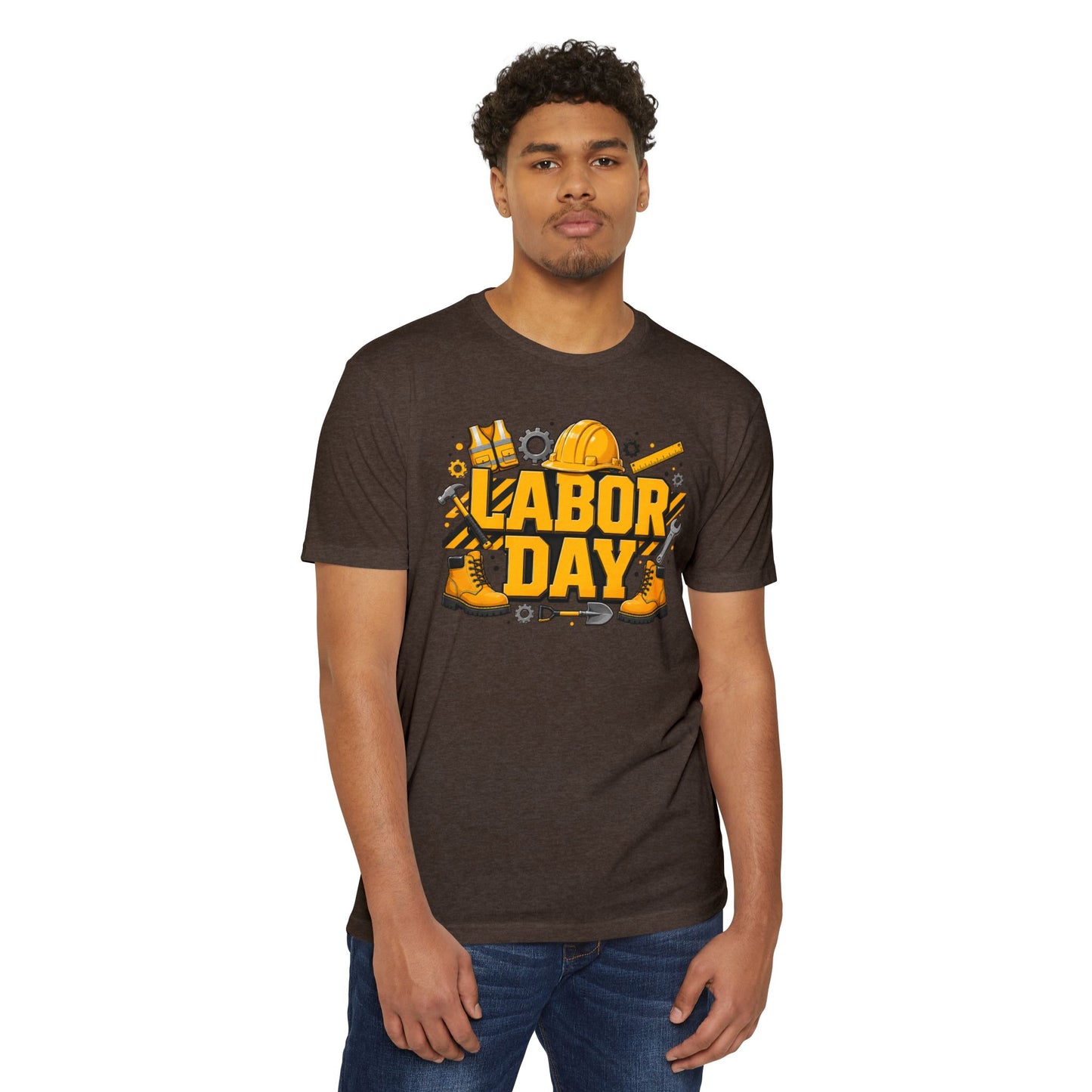 Labor Day T-Shirt — Construction Tools Graphic Tee