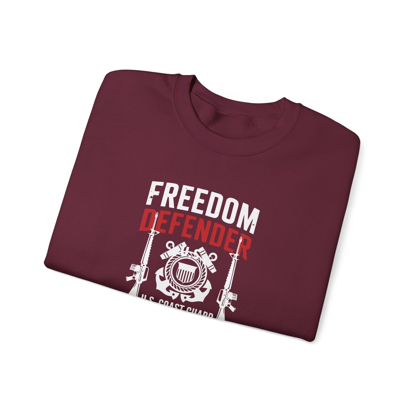 Freedom Defender U.S. Coast Guard Veteran Sweatshirt