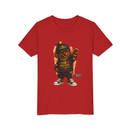 Kids Unity Heritage Tee — Youth Short Sleeve Shirt with 'Unity' Design