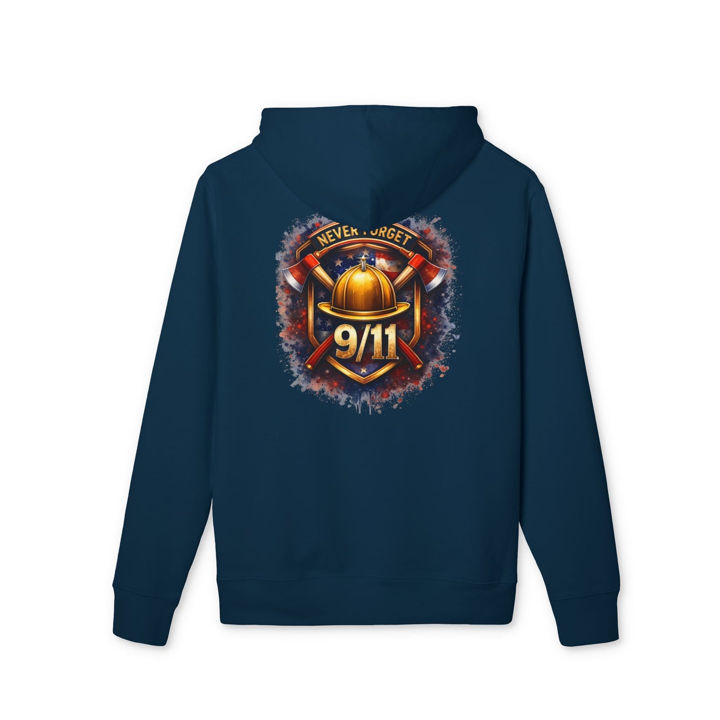 9/11 Never Forget Firefighter Tribute Hoodie