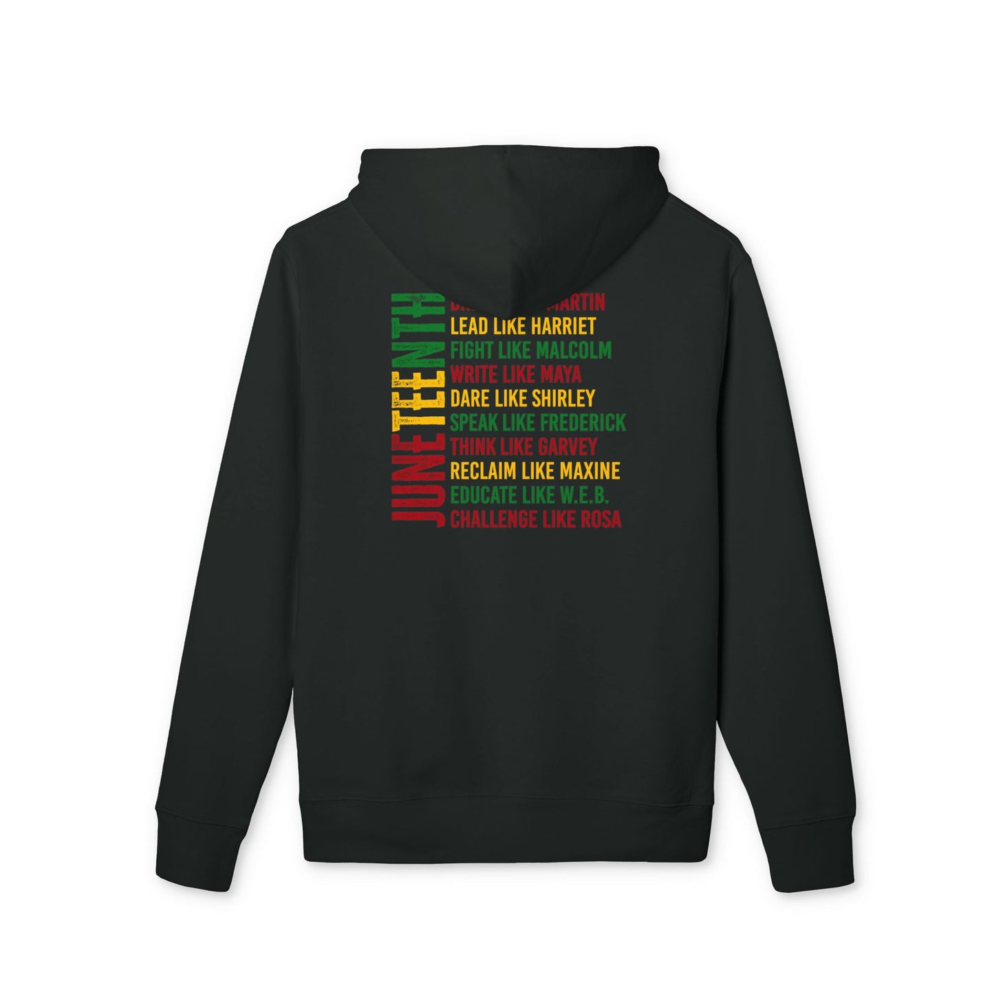 Leadership Legacy Hoodie — "Lead like Harriet, Dare like Shirley, Reclaim like Maxine"