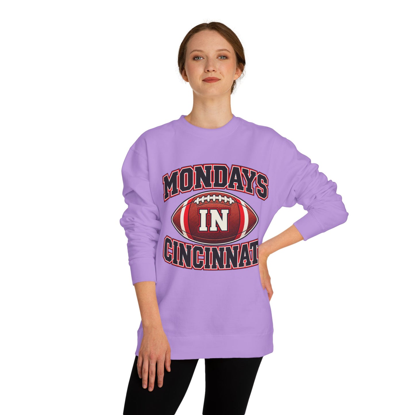 Mondays in Cincinnati Football Sweatshirt