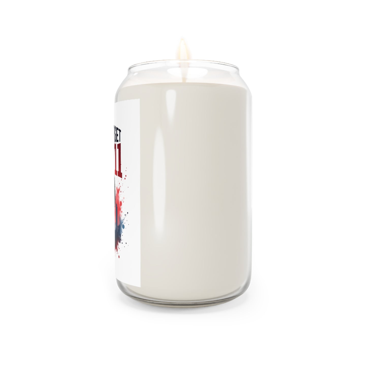 9/11 Never Forget Memorial Soy Candle — 13.75 oz Scented Tribute