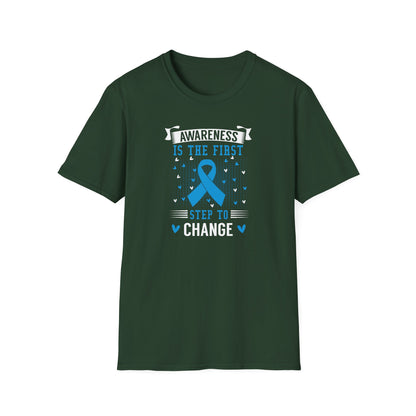 Awareness Is the First Step to Change T-Shirt