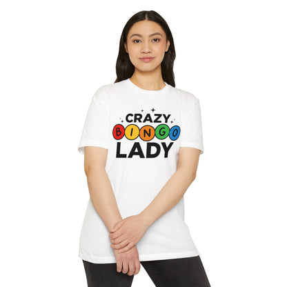 Crazy Bingo Lady T-Shirt — Funny Bingo Lover Tee