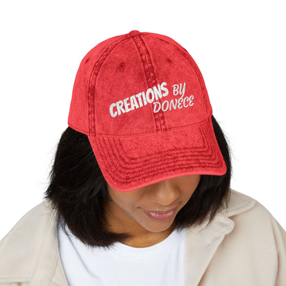 Vintage Cap (Embroidery)