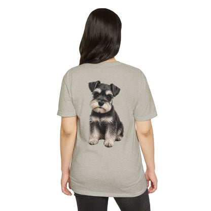Schnauzer Puppy T-Shirt — Cute Dog Graphic Tee
