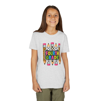Fourth Grade Pencil Kids Tee – Back to School Youth Shirt