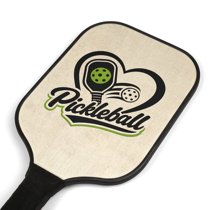 Pickleball Paddle Set — Heart Logo Pickleball Kit with 2 Paddles & Balls