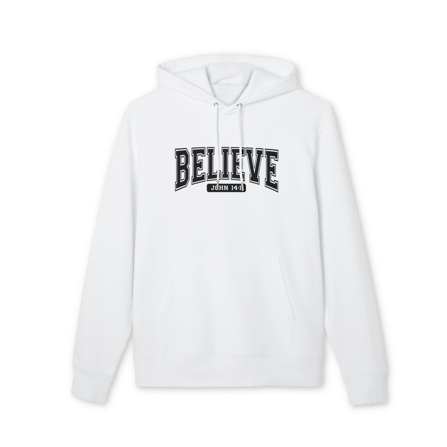 Believe Hoodie — 'Believe' John 3:16 Inspirational Christian Hoodie