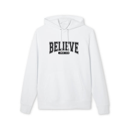 Believe Hoodie — 'Believe' John 3:16 Inspirational Christian Hoodie