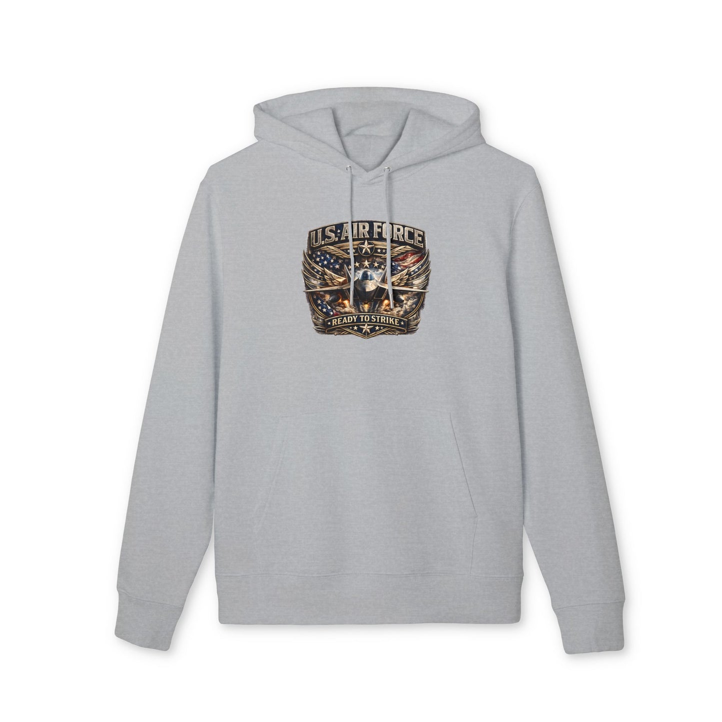 U.S. Air Force Eagle Shield Hoodie — Veterans & Military Support Pullover