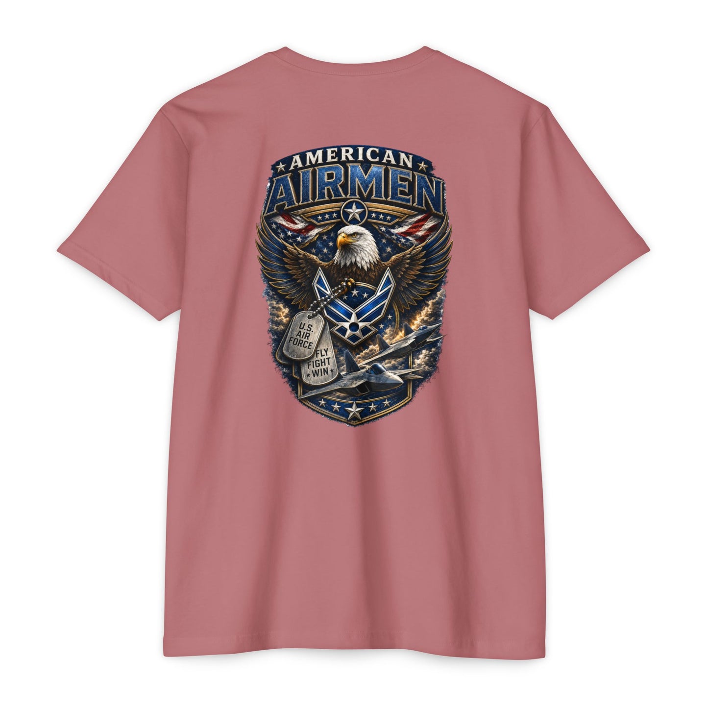 American Airmen Eagle T-Shirt — Patriotic USA Air Force Graphic Tee