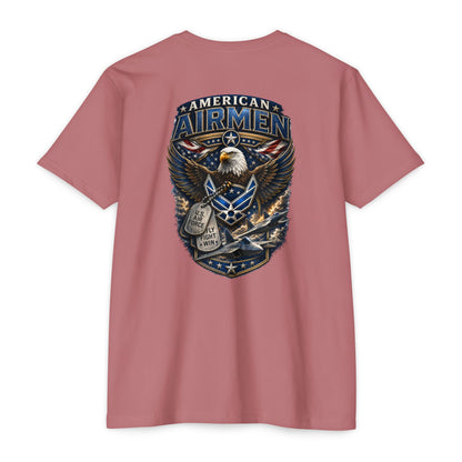American Airmen Eagle T-Shirt — Patriotic USA Air Force Graphic Tee