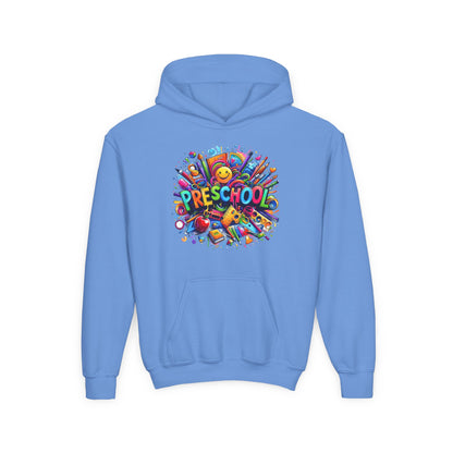 Preschool Kids Hoodie — Colorful Back-to-School Preschool Design