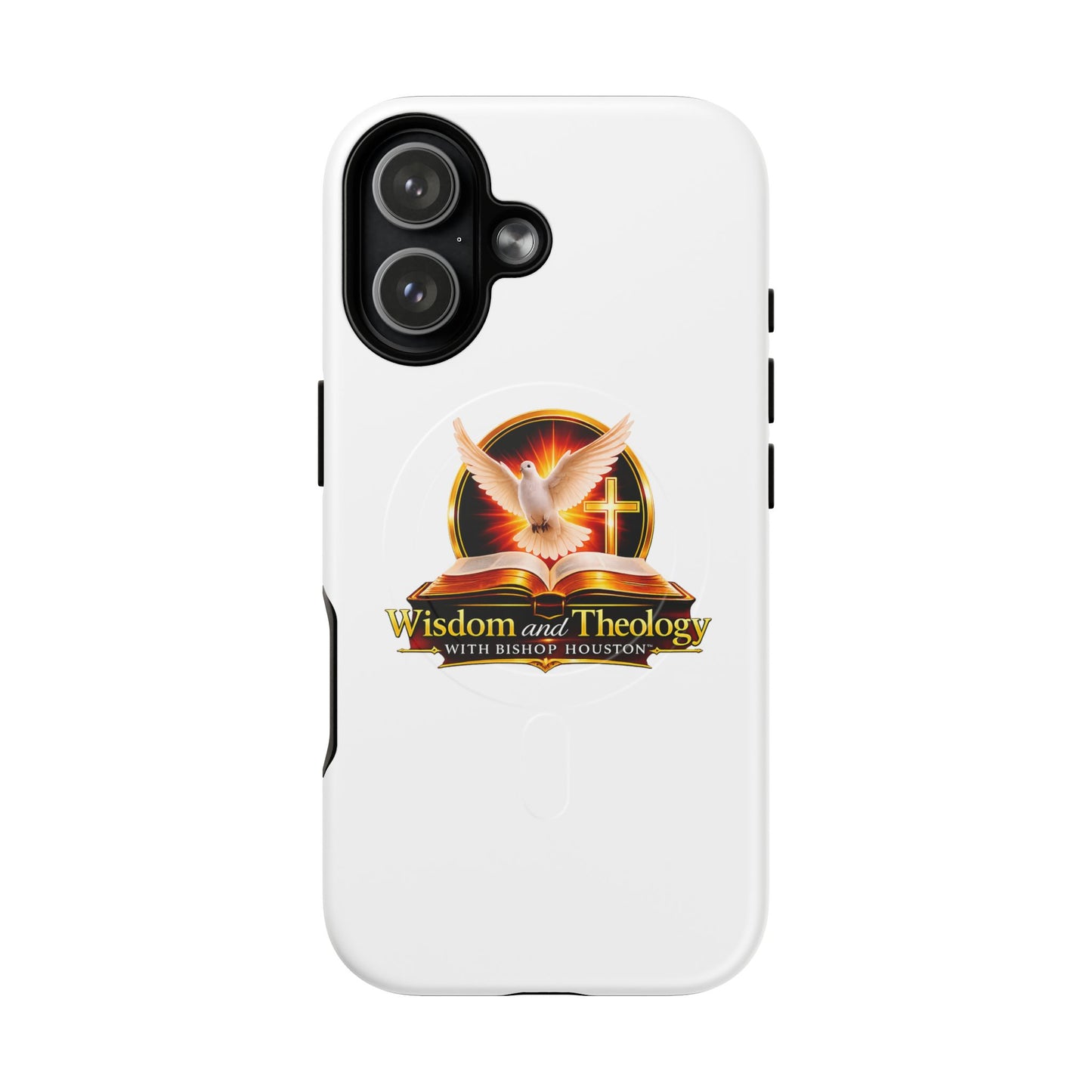 Wisdom and Theology Phone Case — Tough Magnetic Christian iPhone Cover