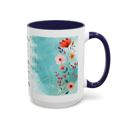 Mother Coffee Mug — “Not Just a Word but a Whole World” Floral Gift (11/15oz)
