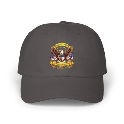 USA Eagle Dad Cap — Embroidered Patriotic Vintage Baseball Hat