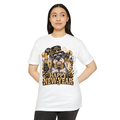Happy New Year Schnauzer T-Shirt