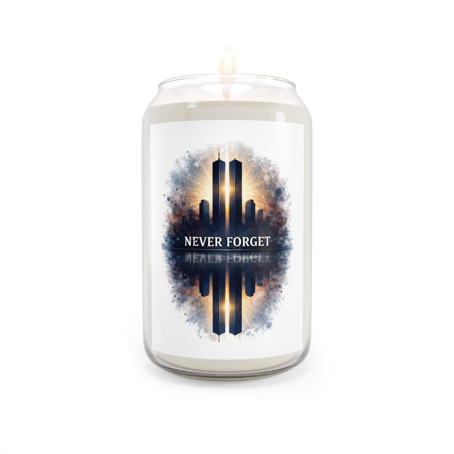 Never Forget Memorial Candle — 13.75oz Scented Soy Candle