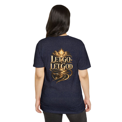 Let Go Let God T-Shirt — Inspirational Christian Faith Tee