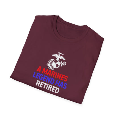 A Marines Legend Has Retired T-Shirt