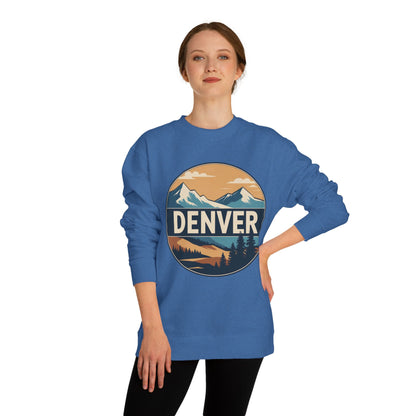 Denver Mountain Badge Sweatshirt