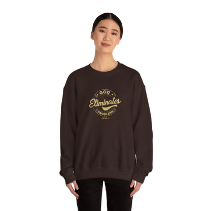 God Eliminates Problems Ps16:11  Sweatshirt