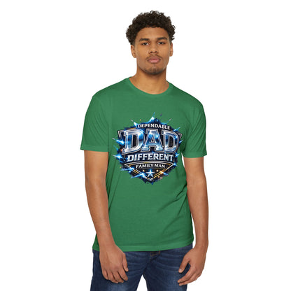 Dependable Dad Graphic T-Shirt — "Dependable Dad Different Family Man"