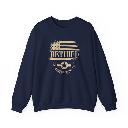 Retired U.S. Air Force Officer Sweatshirt
