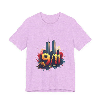 9/11 Memorial T-Shirt — Never Forget Tribute Tee