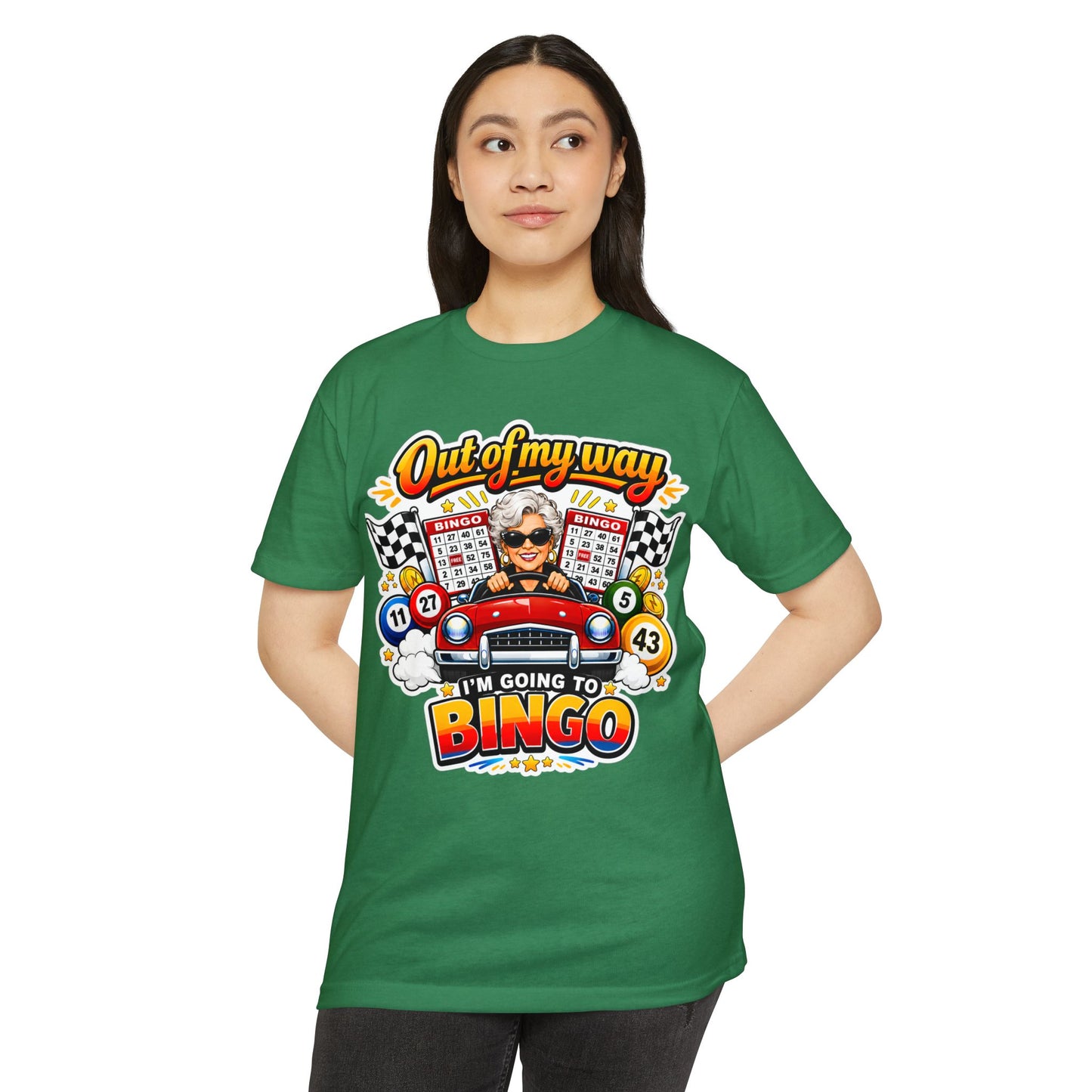 I'm Going to Bingo T-Shirt — Retro Bingo Lover Tee