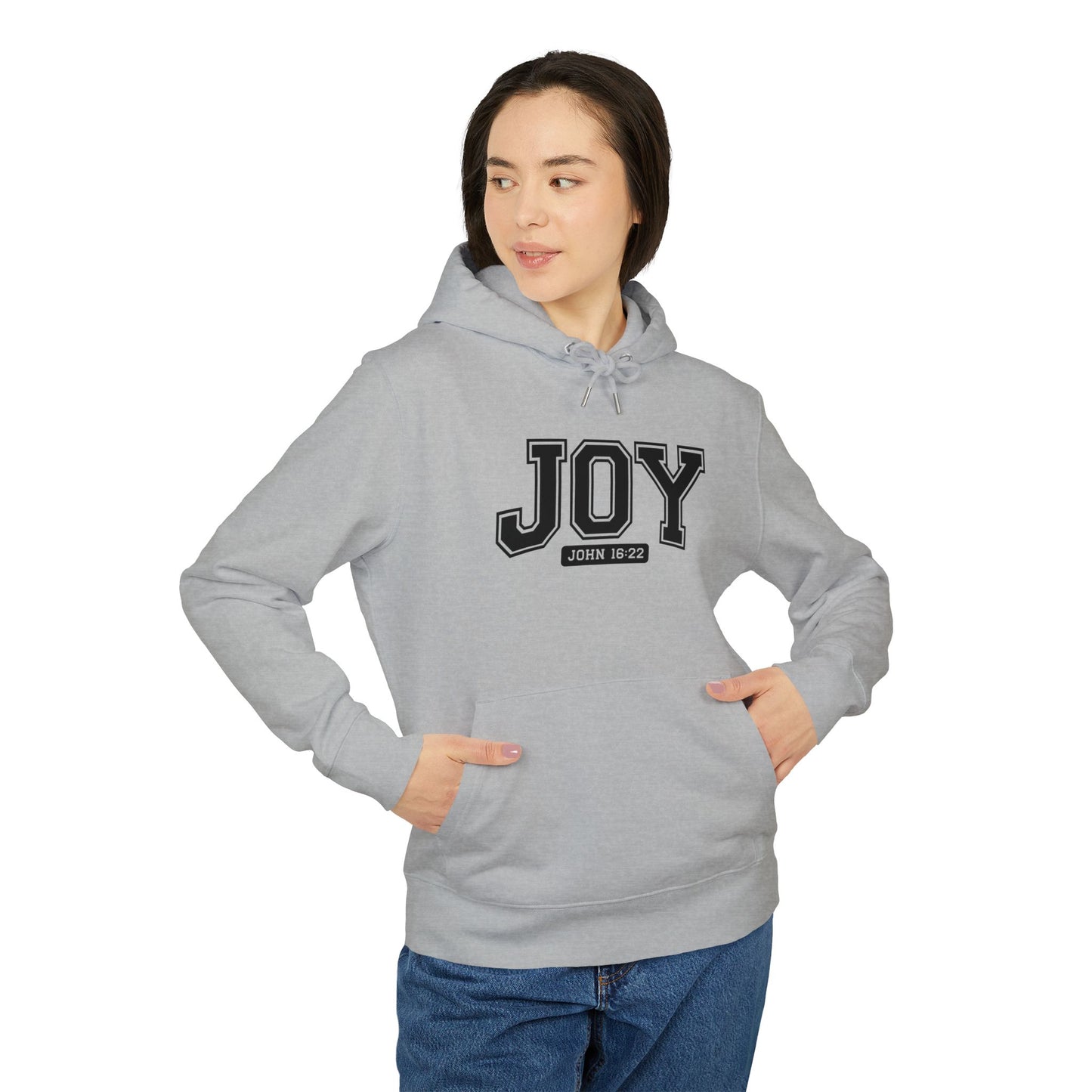 JOY Hoodie – Christian Faith Sweatshirt with John 16:33 Verse