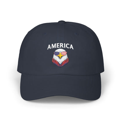 Dad Cap — Patriotic Eagle Embroidered Baseball Hat
