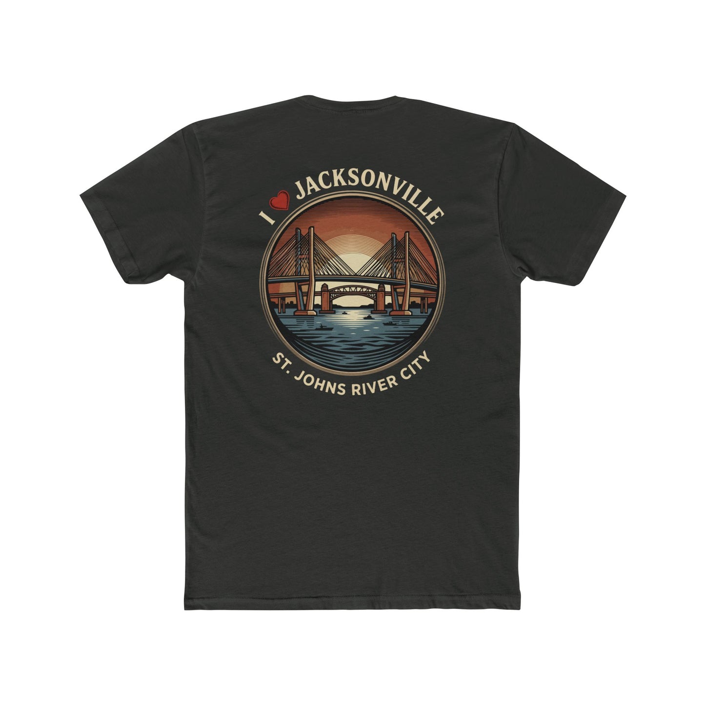 Jacksonville St. Johns River City Tee — I  Jacksonville Graphic T-Shirt