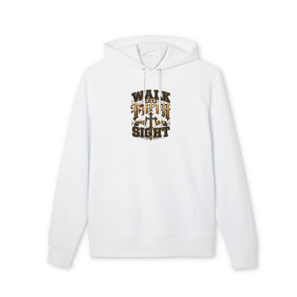 Faith Over Fear Hoodie — "Walk by Faith Not by Sight" Christian Pullover