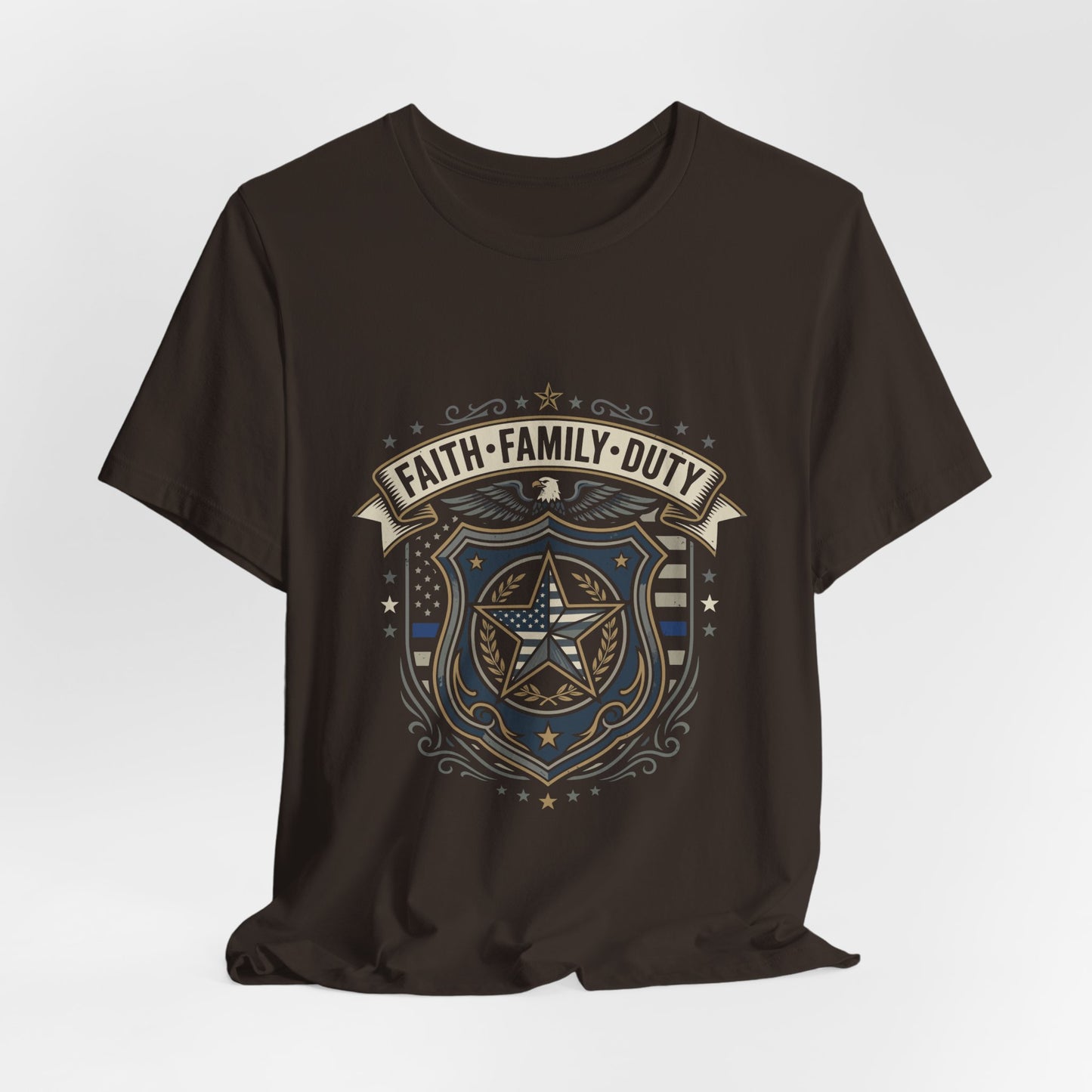 Faith · Family · Duty Shield T‑Shirt